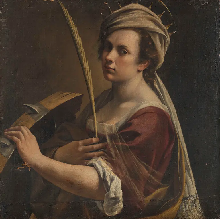 Artemisia Gentileschi Self Portrait